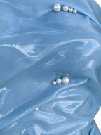 GOUD x FUNKY DISCO BABY BLUE PEARL CORSET
