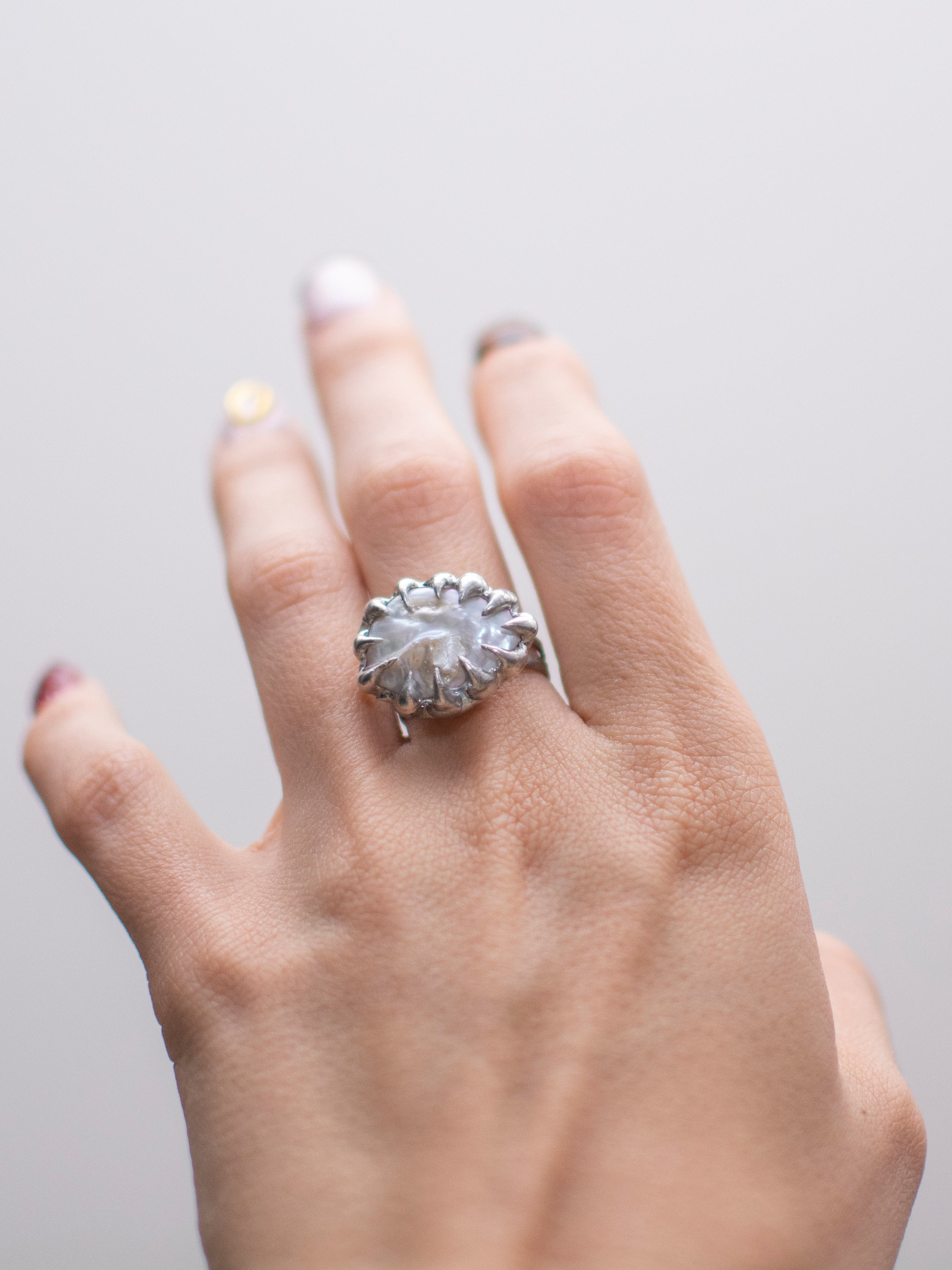 White ring